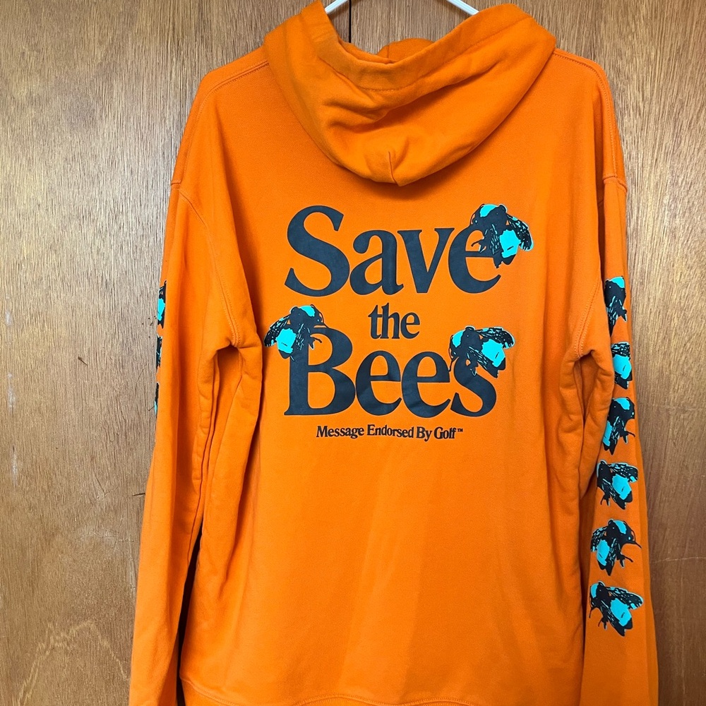 Golf Wang Orange 'Save the Bees' Hoodie